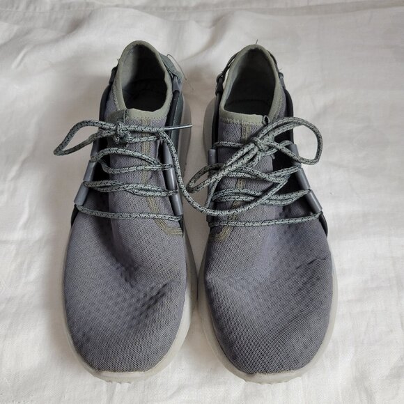 Under Armour Shoes Sneakers 7.5 Women's Railfit Gray Lace Up Slip On Canvas EUC - Picture 1 of 10